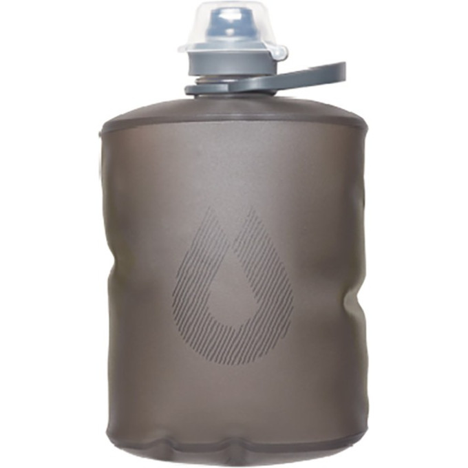 Мягкая фляга для воды HYDRAPAK STOW 1L Серая GS330M